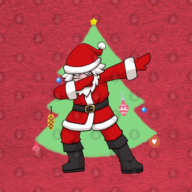 Anime Dabbing Santa by TonTomDesignz